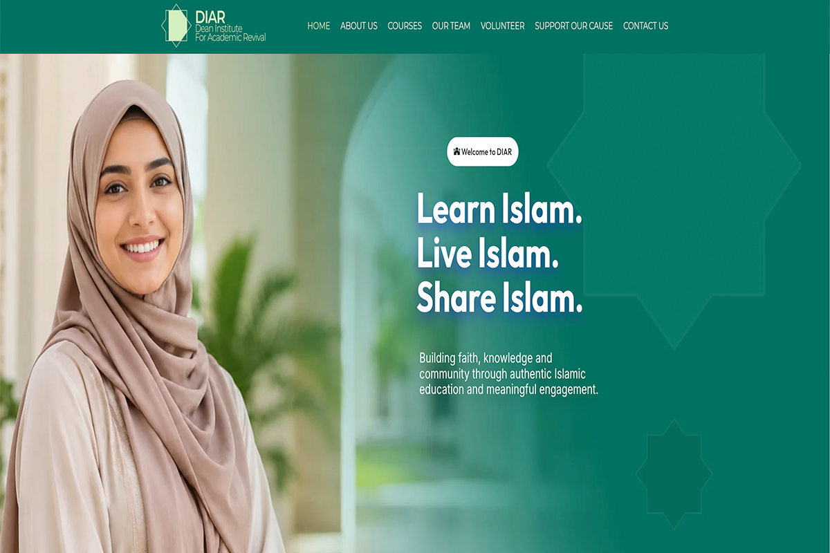DIAR website design — professional site built by Melon Digital Perth